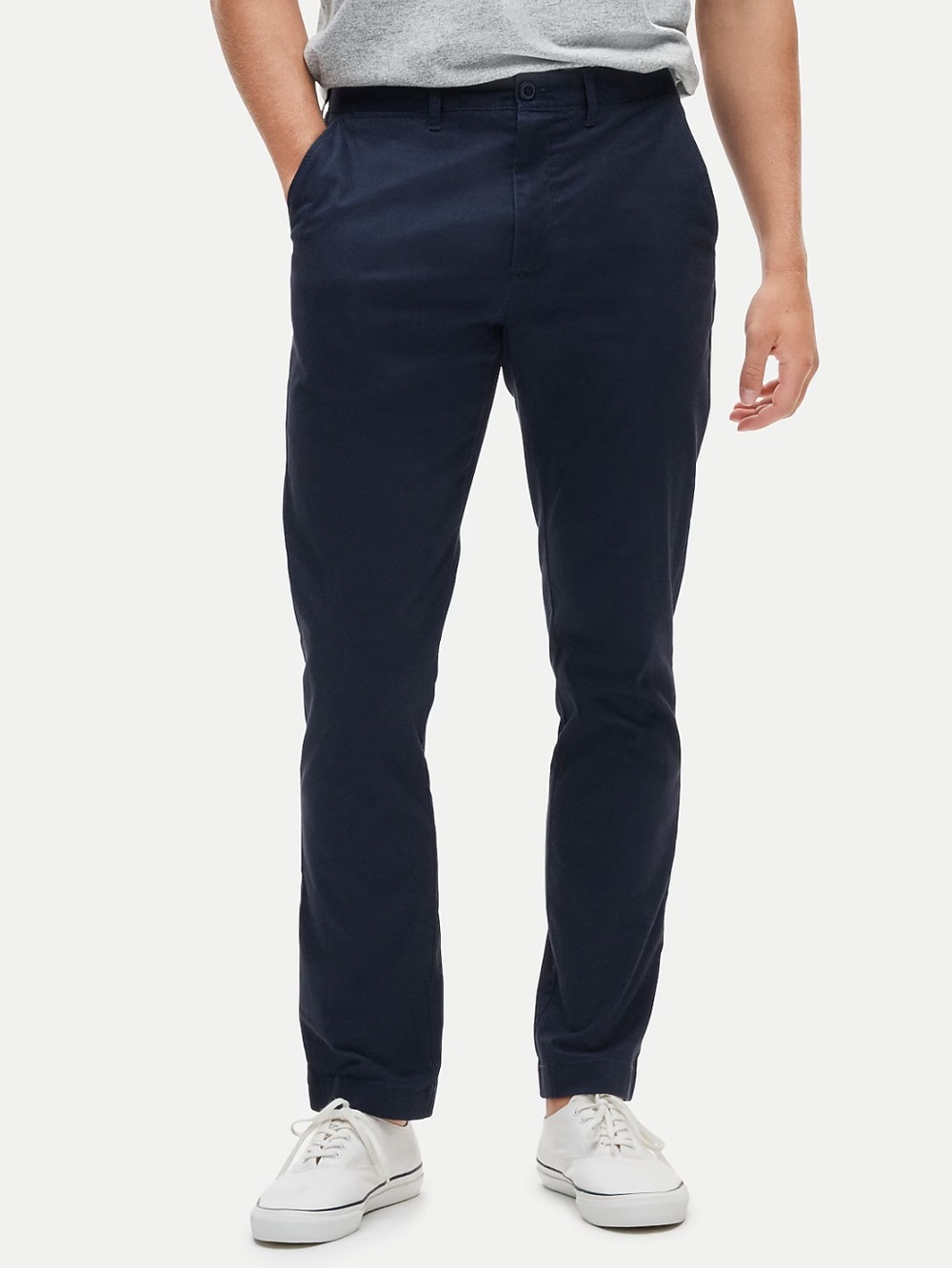 J. Crew Men’s 1040 Athletic Tapered-fit stretch chino pant Navy Blue Size 32 x32